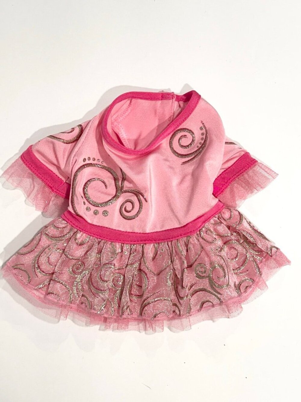 Build-A-Bear Pink Tutu Swirls Dress for Unicorn